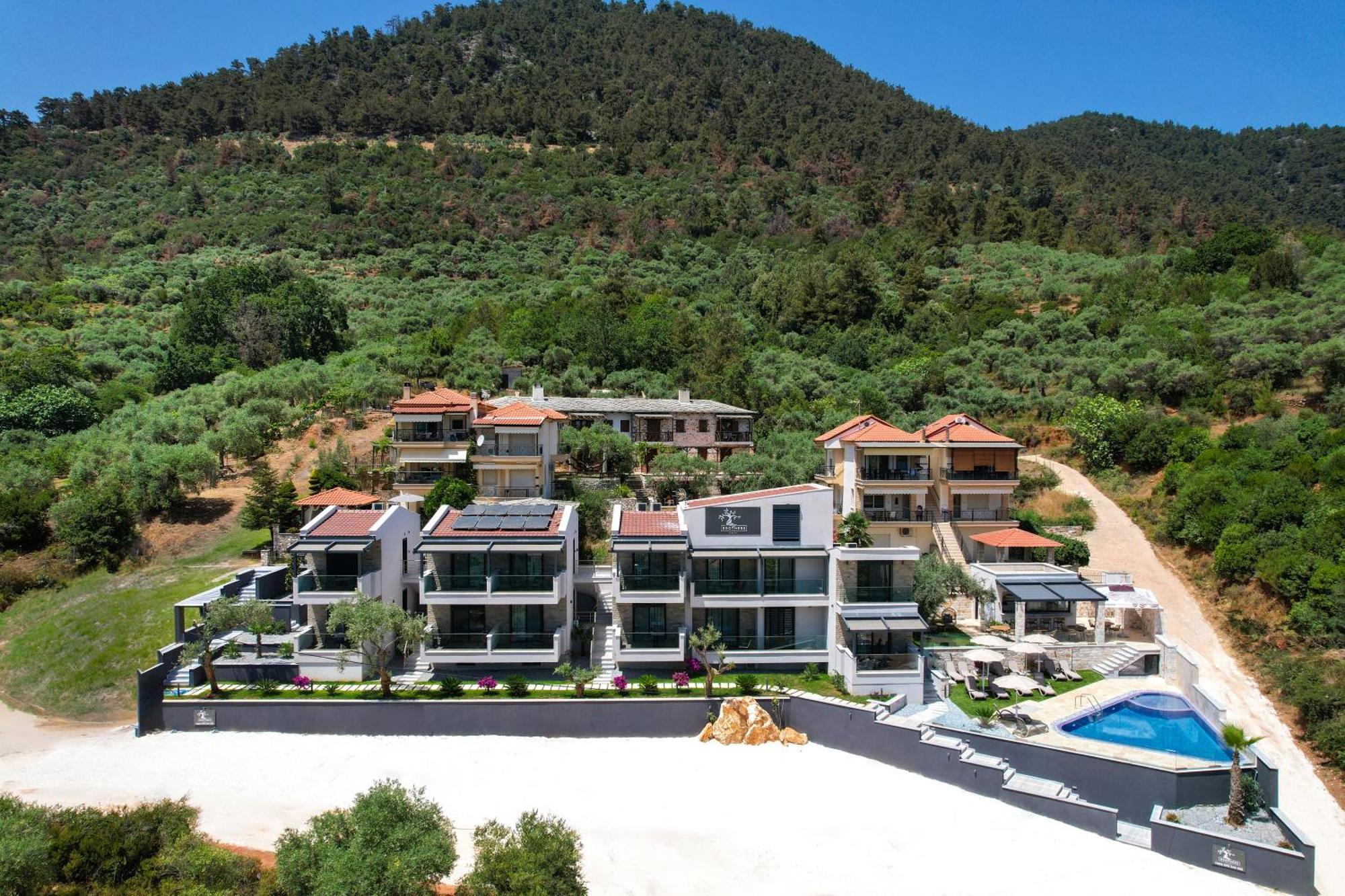 Brothers Htl Thassos Chrysi Ammoudia Exterior foto